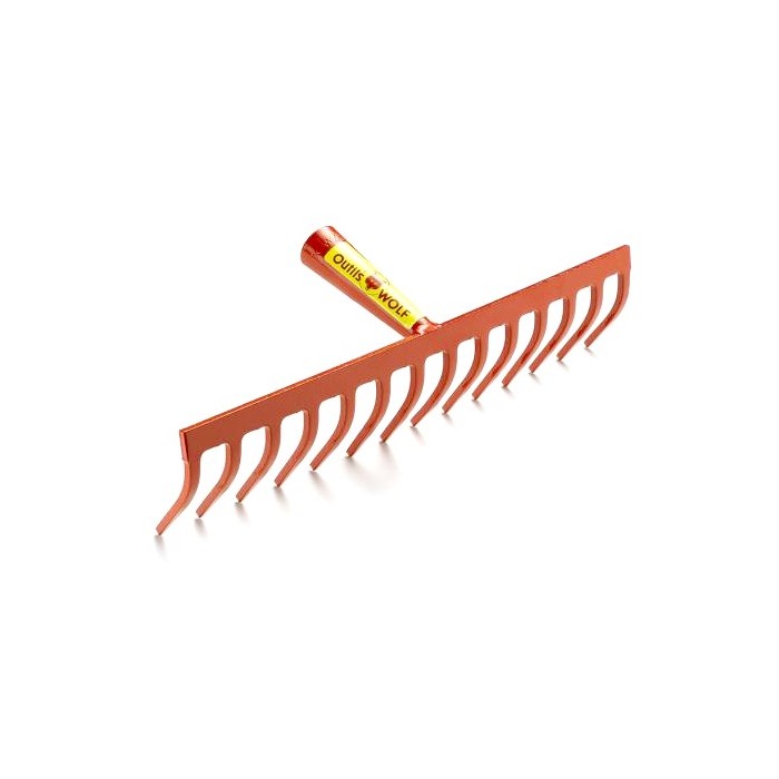 Râteau acier 14 dents Outils Wolf DR35 Jardimax