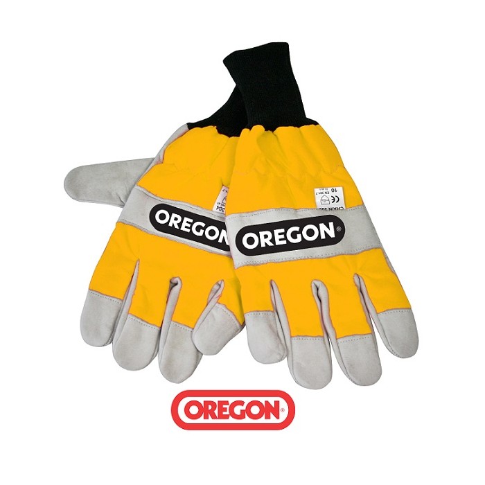 Gants De Tronçonnage Oregon Haute Visibilité Jaune 295399