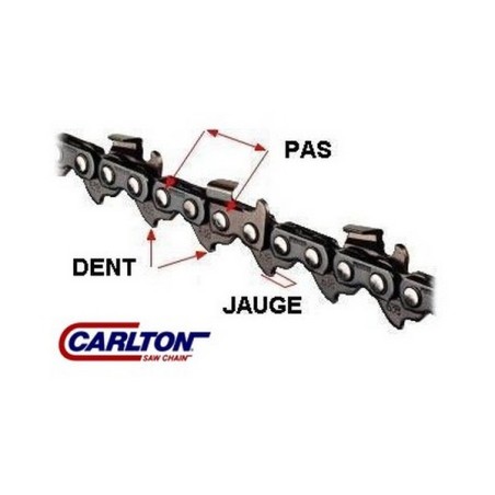 Chaine tronçonneuse 404 063 52 dents