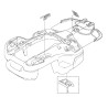 Carter principal robot tondeuse Husqvarna 405X, 415X modal atc