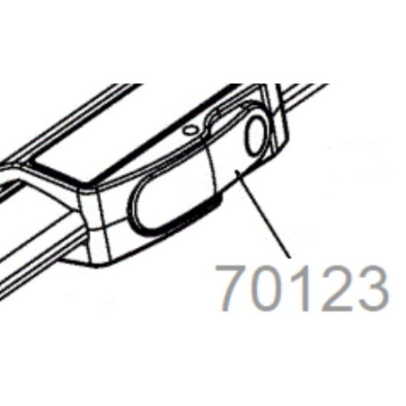 Bouton basculant pour élagueur télescopique Outils Wolf