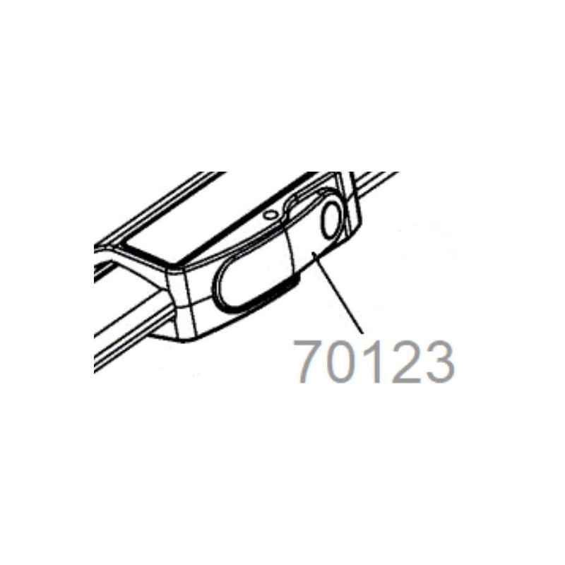 Bouton basculant pour élagueur télescopique Outils Wolf