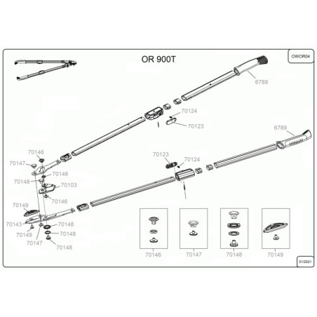 Lame enclume pour élagueur Powercut Outils Wolf