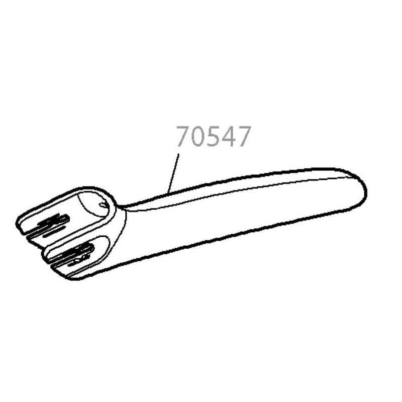 Coquille poignée supérieure pour sécateur OGA / OFA Outils Wolf