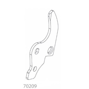 Contre lame pour élagueur sur perche OS2000 / OS4000 Outils Wolf