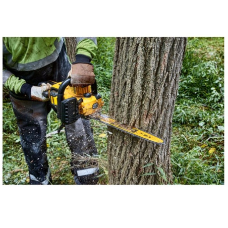 Tronçonneuse à batterie, guide de 50cm Dewalt 54V | Avec chargeur et batteries