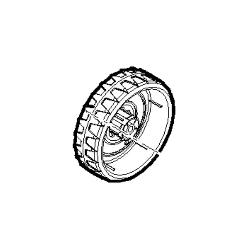 Roue avant tondeuse à batterie Alpina 118810977/0