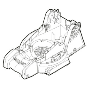 Chassis tondeuse à batterie Alpina 118810986/0