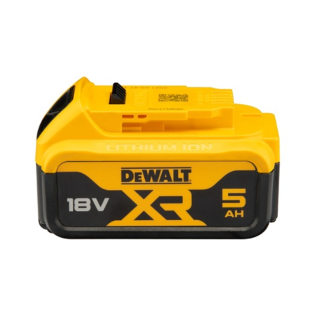 Pack 2 batteries DEWALT XR 18V 5Ah Li-Ion et chargeur