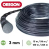 Fil nylon / alu torsadé Oregon Nylium® Silencio débroussailleuse 3 mm modal atc