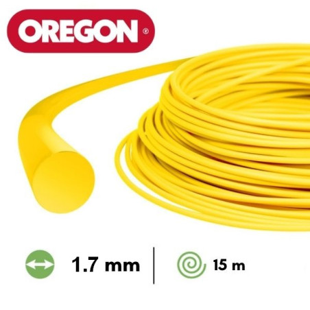 FIL ROND JAUNE 1.7MM 15M