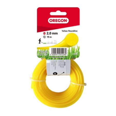 Fil nylon rond Oregon débroussailleuse 2 mm