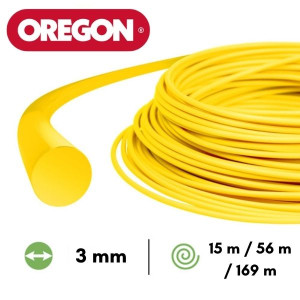 Fil nylon rond Oregon débroussailleuse 3 mm