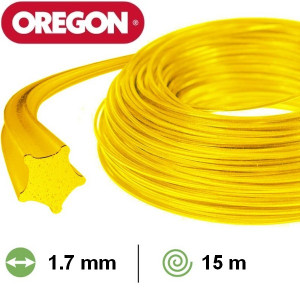 Fil nylon rond Oregon débroussailleuse 1.7 mm / 15m