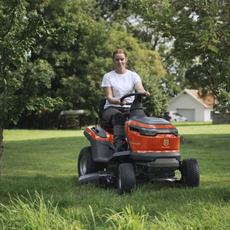 Tracteur tondeuse à batterie Husqvarna TS100i