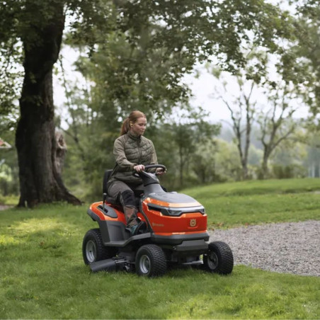 Tracteur tondeuse à batterie Husqvarna TS100i