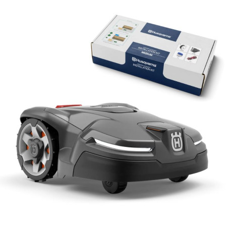 Pack robot tondeuse Automower Husqvarna 415X + kit d'installation M