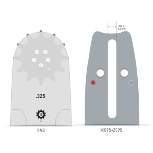 Guide-chaine 325", 058"  RNBK095 PowerCut Oregon