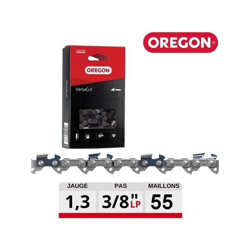 Chaine tronçonneuse Oregon VersaCut 55 dents 91VXL055E