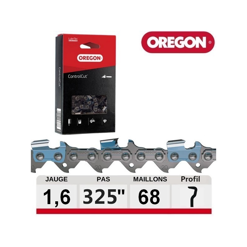 Chaine tronçonneuse Oregon ControlCut 68 dents .325 - Stihl 22BPX068E