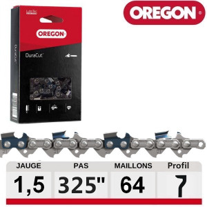 Chaine tronçonneuse Oregon 72 dents DuraCut M21LPX064E