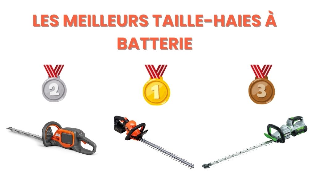 Les meilleurs taille-haies à batterie